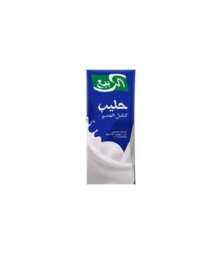 حليب الربيع طويل الاجل كامل الدسم 185 مل