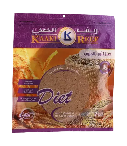 خبز تنور ريف الكعكي بالحبوب 7 ارغفة