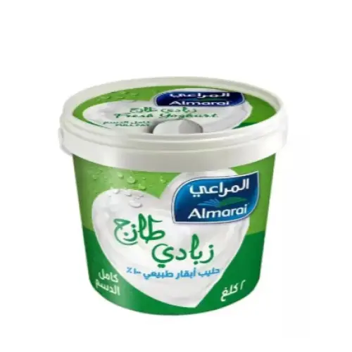 زبادي المراعي كامل الدسم 2 كغ