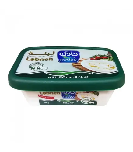 لبنة فاخرة نادك كاملة الدسم 180 جم