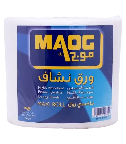 ورق تنشيف موج ماكس رول 700 جم