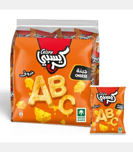 كرسبي حروف بالجبنة 18جم