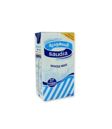 حليب السعودية كامل الدسم 500 مل