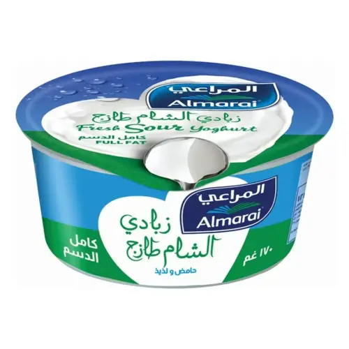 زبادي المراعي الشام كامل الدسم 170 جم