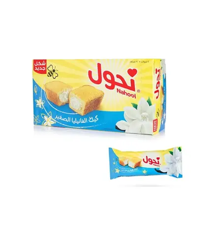 كيك نحول بحشوة بكريمة الفانيلا 64 جم
