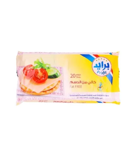 جبنة شرائح بريزيدن لذيذ وخفيف قليل الدسم 200 جم