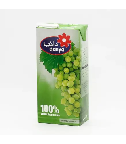 عصير دانيا العنب الابيض بدون مواد حافظة 1 لتر
