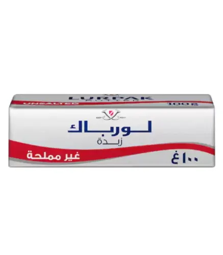 زبدة لورباك غير مملحة 100 جم