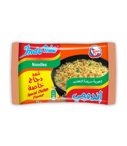 شعيرية اندومي نكهة الدجاج الخاصة 75 جم