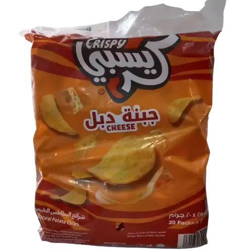 بطاطس كرسبي جبنة دبل 20جم