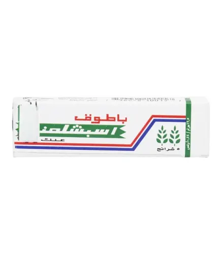 علك باطوق ابيض 5 شرائح