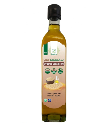 زيت السمسم زادنا عضوي 500 مل