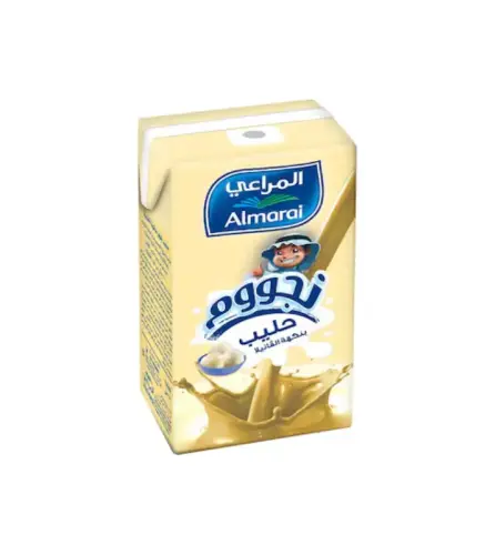 حليب المراعي طويل الاجل نجوم بالفانيلا 150 مل