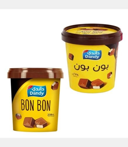 ايس كريم داندي بون بون فانيلا 238 مل
