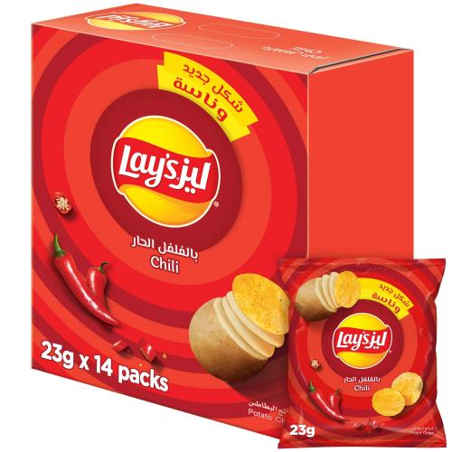 بطاطس ليز فلفل حار 23 جم