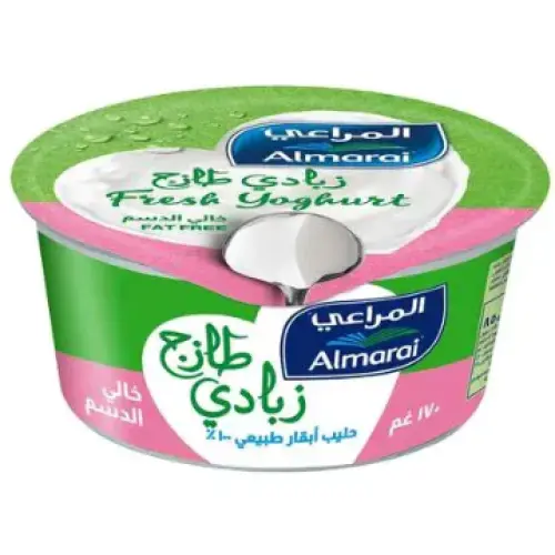 زبادي المراعي خالي الدسم 170 جم