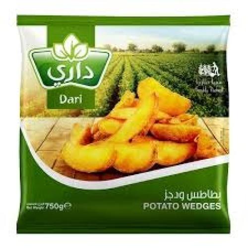 بطاطس ويدجز داري 750 جرام