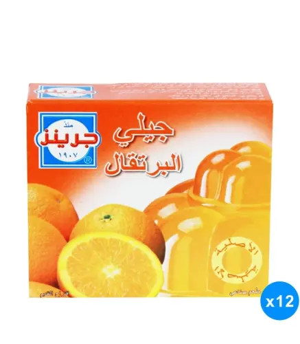 جيلي البرتقال جرينز  80 جم