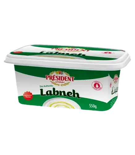 لبنة بريزيدن الاصلية 550 جم
