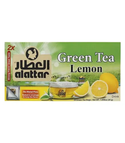 شاي اخضر ليمون 30 جم