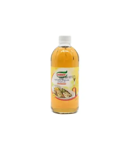 خل قودي تفاح زجاج 473 مل