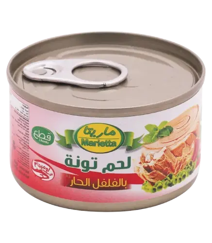 تونة ماريتا قطع بالفلفل الحار 95 جم