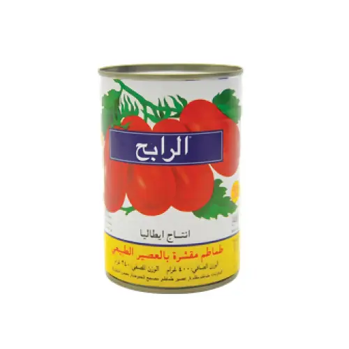 طماطم مقشرة طعم الريف 400 جم