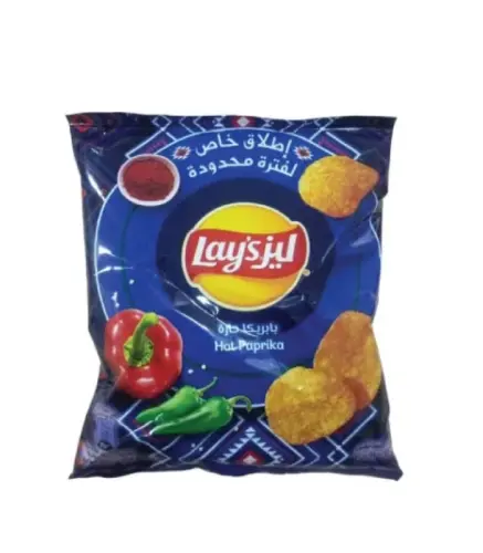 بطاطس ليز بابريكا حارة 45 جم