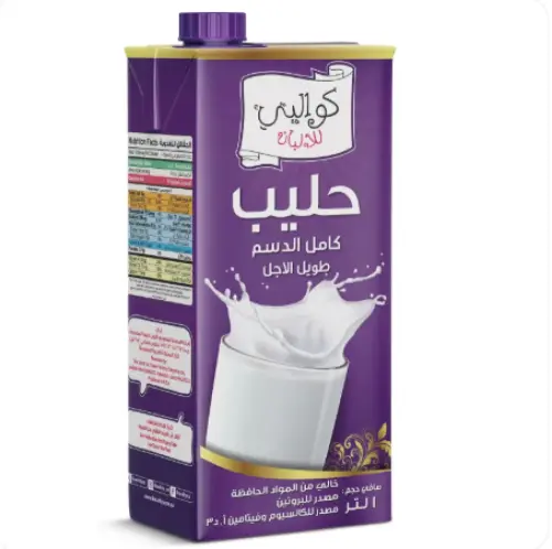 حليب كوالتي كامل الدسم 1 لتر