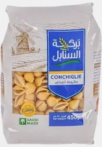مكرونة اسباغتيني اصداف رقم 101بركة السنابل 450 جم