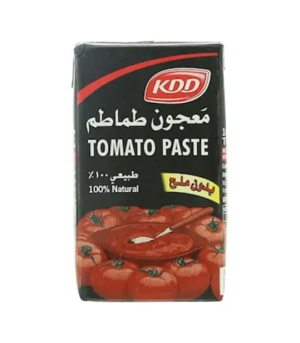 معجون طماطم كي دي دي بدون ملح 135 جم