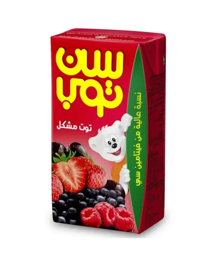 شراب سن توب توت مشكل 125 مل