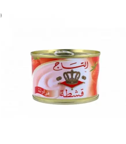 قشطة التاج بالفراولة 155 جم