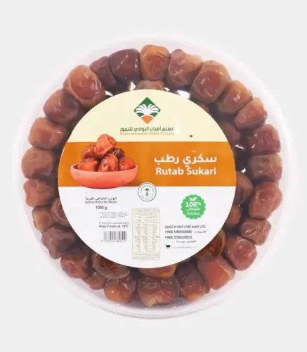اطياب البوادي سكري القصيم مذاق العجوة 500جرام