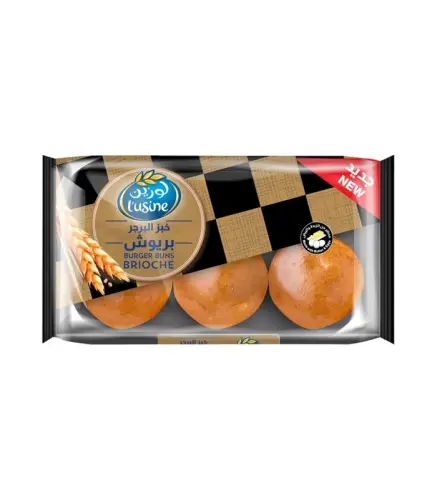 خبز البرجر لوزين بريوش 400 جم