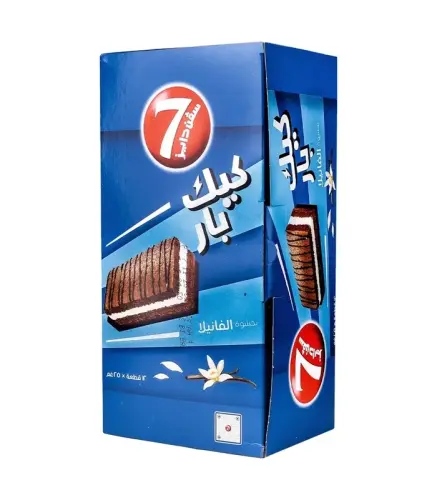 كيك بار سفن دايز بحشوة كريمة الفانيلا 25 جم