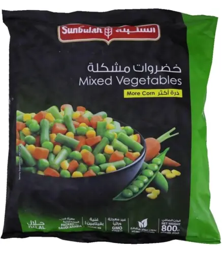 خضروات مشكلة السنبلة ذرة اكثر 800 جم