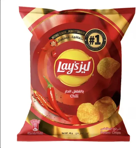 بطاطس ليز فلفل حار 60 جم