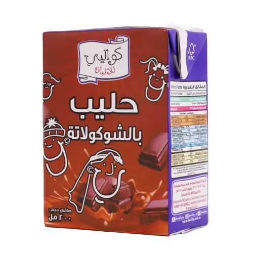 حليب  مصاص كوالتي بالشوكولاتة 200 مل