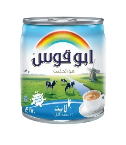 حليب ابو قوس سائل قليل الدسم 170 جم
