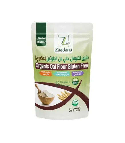 دقيق الشوفان زادنا عضوي 400 جم