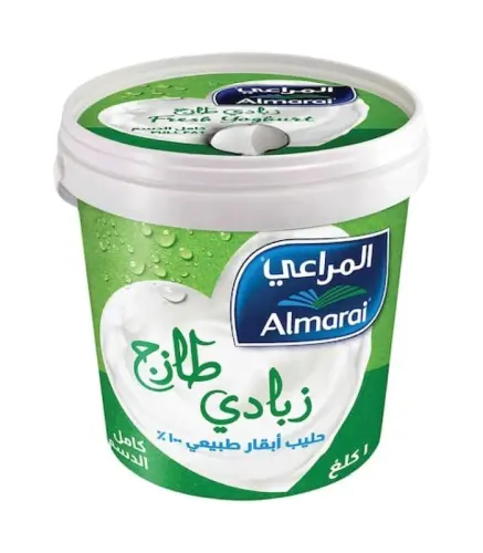 زبادي المراعي كامل الدسم 1 كغ