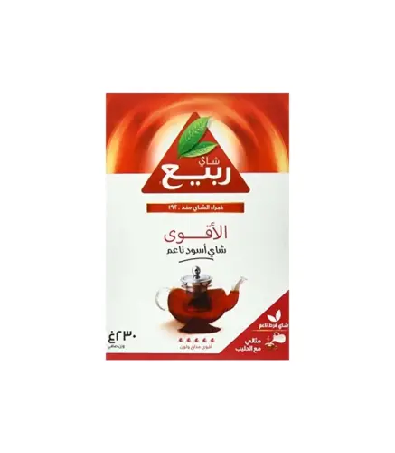 شاي ربيع الأقوى اسود ناعم 230 جم