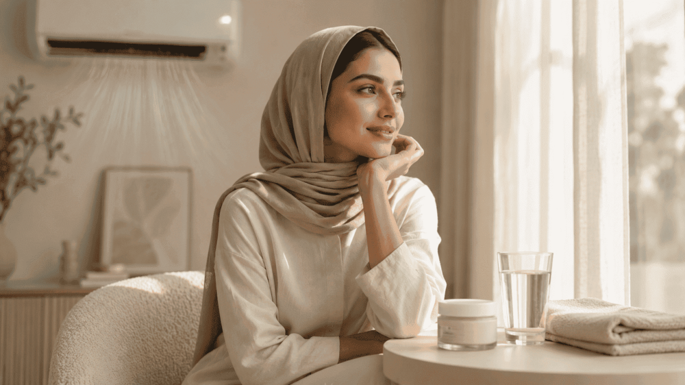 هل التكييف يجفف البشرة فعلاً؟