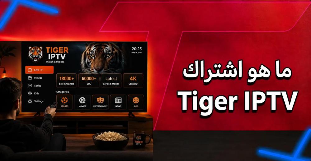 اشتراك Tiger IPTV: المميزات، الأجهزة المدعومة وكيف تختار الباقة؟