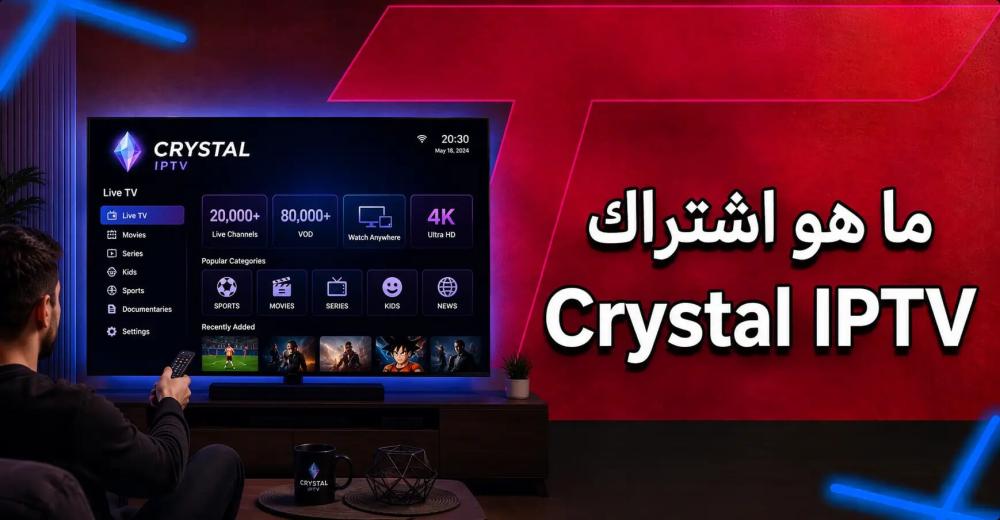 ما هو اشتراك Crystal IPTV؟ وهل سيغيّر طريقة مشاهدتك للأفضل؟