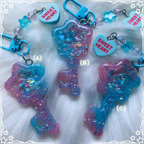 Sweet Heart Star Wands