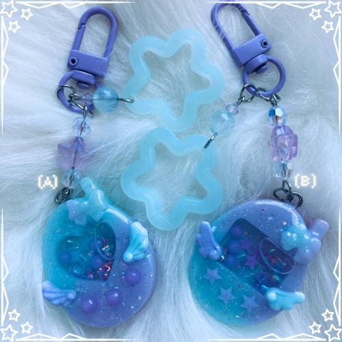 Blue & Purple Mini Tamagotchi