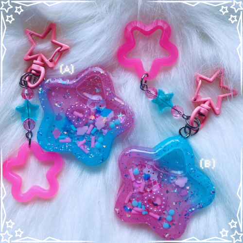 Bright Pink Twin Stars