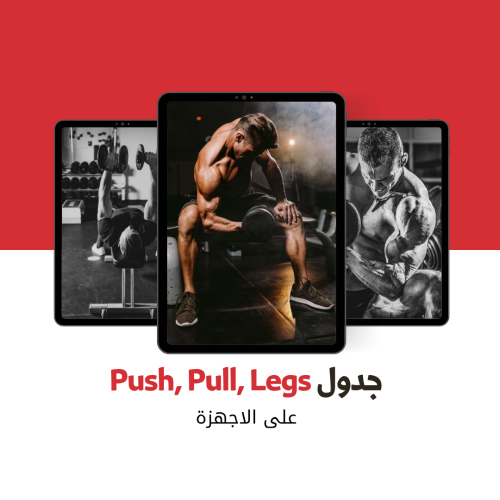 جدول push pull legs للرجال